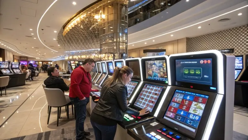 Modern online casino platform displaying interactive tutorial modules and skill development pathways